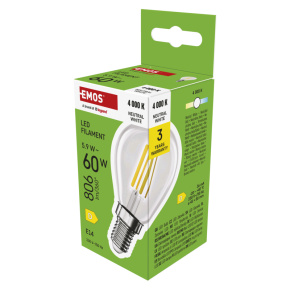 EMOS LED FLM MINI GL 5,9 W (60 W) 806lm E14 NW