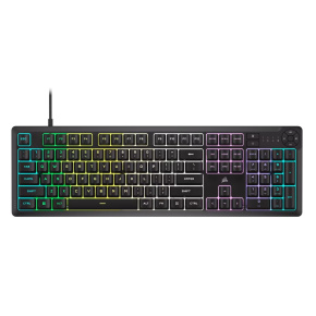 CORSAIR K55 CORE RGB/Drôtová USB/NA layout/Čierna