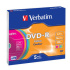 VERBATIM DVD-R 4,7 GB (120 min) 16x farebný slim box, 5ks/pack