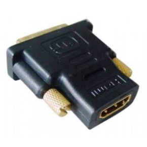 GEMBIRD redukcia HDMI-DVI-D F/M, pozlátené kontakty, čierna