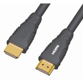 PremiumCord Kábel HDMI A - HDMI A M/M 3m,zlac.kon.