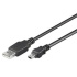 PremiumCord Kábel mini USB, A-B, 5pinov, 1m