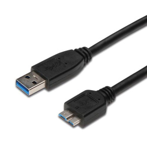 PremiumCord Kábel Micro USB 3.0 5Gbps USB A - Micro USB B, MM, 2m