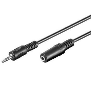 PremiumCord Kábel Jack 3.5mm M/F 3m