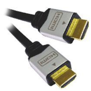 PremiumCord kábel HDMI M/M, zlac.a kovové HQ, 10m