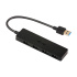 i-tec USB 3.0 SLIM HUB 4 Port passive - Black