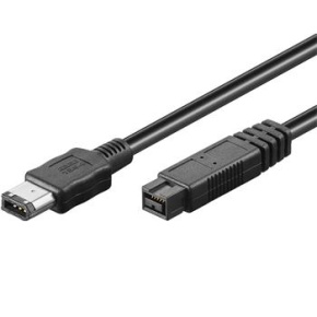 PremiumCord FireWire 800 kábel, 1,8 m, 9pin-6pin