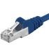 Premiumcord Patch kábel CAT6a S-FTP, RJ45-RJ45, AWG 26/7 2m, modrá