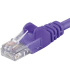 Patch kábel UTP RJ45-RJ45 level 5e 0.25m, fialová