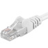 Patch kábel UTP RJ45-RJ45 level 5e 0.5m, biela