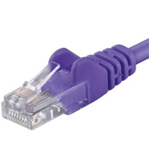 Patch kábel UTP RJ45-RJ45 level 5e 3m fialová