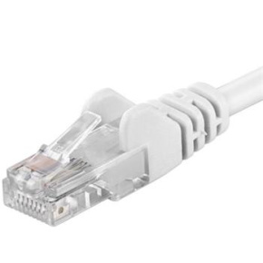 Patch kábel UTP RJ45-RJ45 level 5e 7m biela