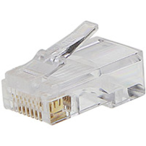 PremiumCord Konektor RJ45 8pinov - na drôt, balenie 50ks