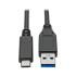 PremiumCord kábel USB-C - USB 3.0 A (USB 3.1 generation 2, 3A, 10Gbit/s) 2m