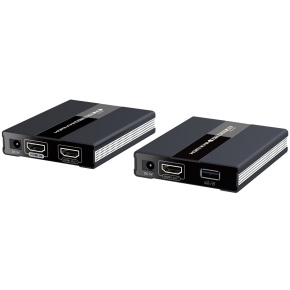 PremiumCord HDMI KVM extender s USB na 60m cez jeden kábel Cat5/6, bez oneskorenia