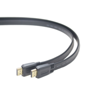 PremiumCord HDMI High Speed ??+ Ethernet plochý kábel, pozlátené konektory, 1,5 m