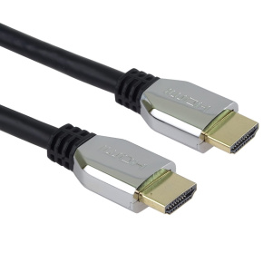 PremiumCord ULTRA HDMI 2.1 High Speed ??+ Ethernet kábel 8K @ 60Hz, pozlátené 1m