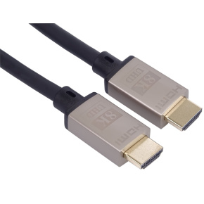 PremiumCord HDMI 2.1 High Speed ??+ Ethernet kábel 8K @ 60Hz, pozlátené 1m