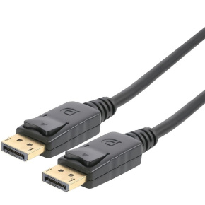 PremiumCord DisplayPort 2.0 prípojný kábel M/M, pozlátené konektory, 1m