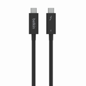 Thunderbolt 4 C-C kábel 2m, čierny