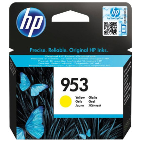 HP 953 žltá atramentová kazeta, F6U14AE