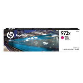 HP 973X purpurová atramentová kazeta, F6T82AE