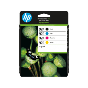 HP 924 - combo pack (čierna, 3farebná), 6C3Z1NE