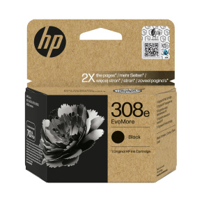 HP 308e ink. náplň EvoMore čierna, 7FP22UE