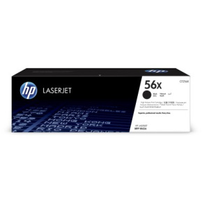 HP 56X High Yield Black Original LJ Toner, CF256X