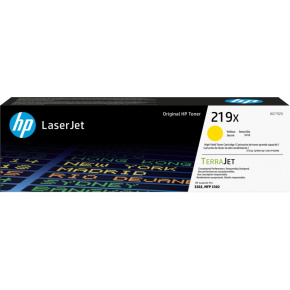 HP 219X, Žltá originálna tonerová kazeta, W2192X