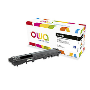 OWA Armor toner kompatibilný s Brother TN-247BK, 3000st, čierna/black