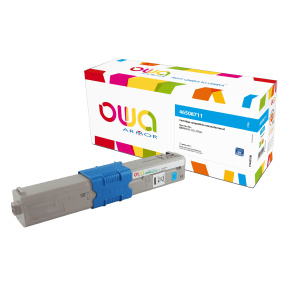 OWA Armor toner kompatibilný s OKI 46508711, 3000st, modrá/cyan