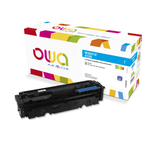 OWA Armor toner kompatibilný s HP W2031X, 415X, 6000st, modrá/cyan