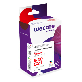 WECARE ARMOR ink sada kompatibilná s CANON PGi-520/CLi-521CMY, CMYK