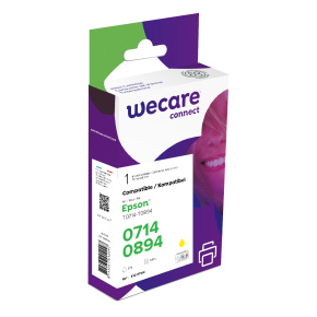 WECARE ARMOR ink kompatibilný s EPSON C13T07144012,žltá/yellow pigm.