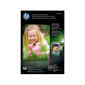 HP Photo Paper, A4, pololesk, 170 g, 100 ks