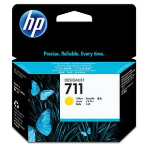 HP no 711 - žltá atramentová kazeta, CZ132A