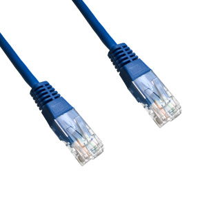 DATACOM Patch cord UTP CAT6 0,25 modrý