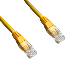 DATACOM Patch cord UTP Cat6 0,5m žltý