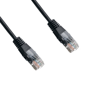 DATACOM Patch cord UTP Cat6 1m čierny