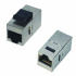 DATACOM Spojka panel STP 2 x RJ45 (8p8c) Cat5e, priama, plast