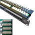 DATACOM Patch panel 24x RJ-45, Cat5e UTP, 19" s vyviazaním, horný zárez