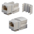 DATACOM Keystone UTP RJ45 Cat5E Dual MINI biely