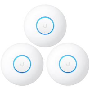 Ubiquiti UAP-nanoHD-3 - Compact UniFi Wave2 AC AP, bez PoE adaptéra, 3-pack