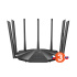 AC23 WiFi AC Router 2100Mb/s, 1x GWAN, 3x GLAN, VPN, IPv6, 7x 6dBi, 4x4 MU-MIMO, CZ App AC2100