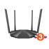 Tenda AC19 WiFi Router 2100Mb/s, 1x GWAN, 4x GLAN, 1x USB, VPN, IPv6, 4x6dBi, 4x4 MU-MIMO, CZ AC2100