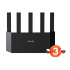 Tenda TX12L Pro AX3000 WiFi 6 Mesh Router, 1x GWAN, 3x GLAN, IPv6, 5x 6dBi, WPA 3, CZ app