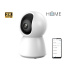 iGET HOME Camera CS4 White - WiFi 2K IP kamera, nočné videnie, audio, RJ45, auto tracking