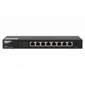 QNAP switch QSW-1108-8T (8x 2,5GbE port, pasívne chladenie, podpora 100M/1G/2,5G)