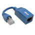 Tripplite Adaptér Ethernet Cable/Cisco Console Rollover Cable (RJ45 Samec/Samice), modrá, 12.7cm